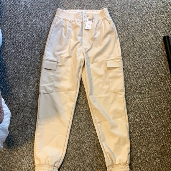 Abercrombie Fitch Vegan Leather Cargo 